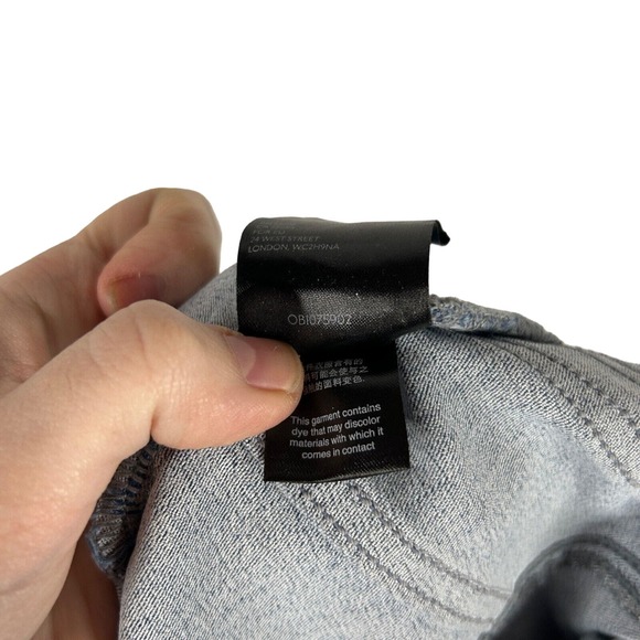 Free People Size 25 Feel Alright Skinny Jeans Stretch Pull On Denim Light Blue - Picture 7 of 8